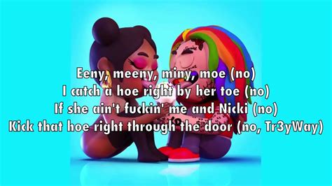 fefe lyrics|nicki minaj 6ix9ine fefe lyrics.